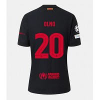 Camiseta Barcelona Dani Olmo #20 Segunda Equipación Replica 2024-25 mangas cortas